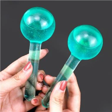 कूलिंग जेल आइस फेशियल ग्लोब