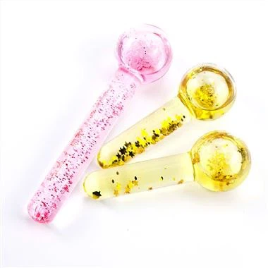 गुलाबी ग्लोड मिनी कूलिंग आइस बॉल्स