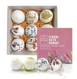 सूखे फूल स्नान बम