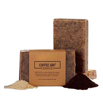 प्राकृतिक स्क्रब कॉफी साबुन