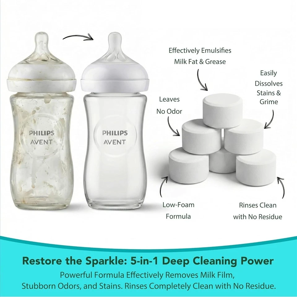 Baby Bottle Washer Detergent Tablets factory